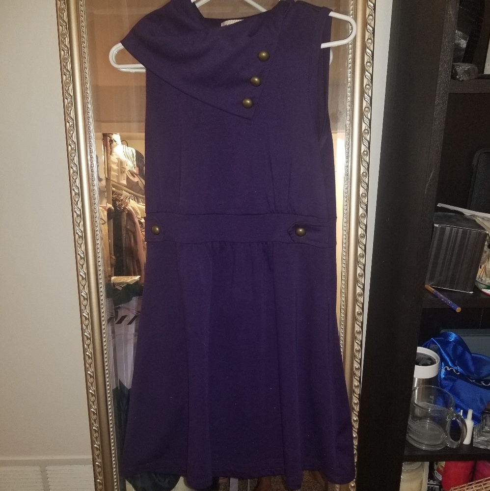 Royal Purple Dress